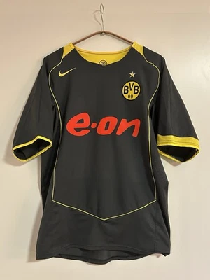 Authentic Nike Borussia Dortmund BVB 2004/2005 Away Shirt Trikot Mens Size Small - Bild 1 von 4