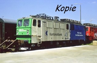 Farb Dia 61 "Lokomotive Ae 477.... in Altenbeken"