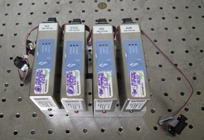 R202747 (4) Burkert 8713 MFC N2, CO2, O2, Air Flow Controller