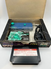 Arkanoid II 2 TAITO With Controller Game Boxed Nintendo Famicom Japan Import A1