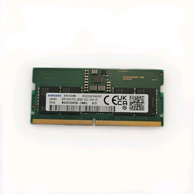 Samsung 8GB 1Rx16 DDR5 SODIMM PC5-5600B-SC0 5600MHz Laptop Memory
