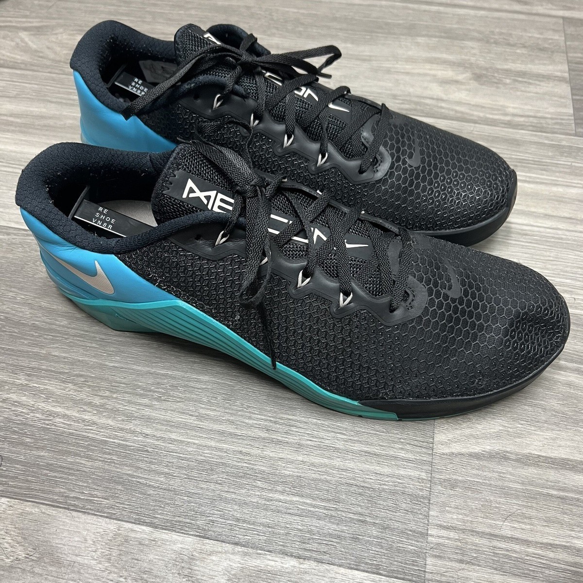Nike Metcon 5 Mens Black Blue Athletic Training Shoes Men 