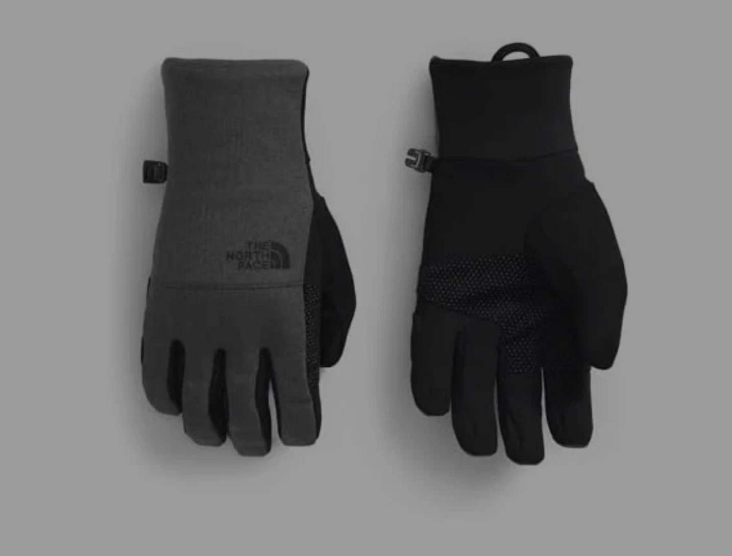 THE NORTH FACE WOMENS APEX INSULATED ETIP GLOVE~XL~TNF DARK GRAY HEATHER