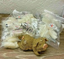 Lamour NATURAL Nail Tips Size 0 - 10  50 ct/bag