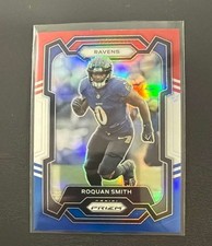 2023 Panini Prizm - Red White and Blue #21 Roquan Smith