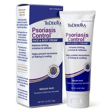TriDerma Psoriasis Control Cream 4.2 oz Fast Itch & Flake Relief