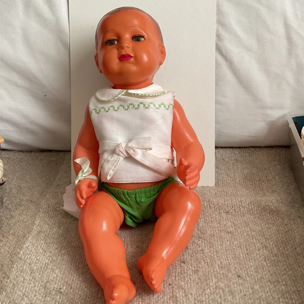 Poupée SNF Jacky En Celluloïd - Yeux Peints - Vintage Années 60/70
