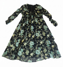 ASOS Floral Chiffon Dress – Fully Lined