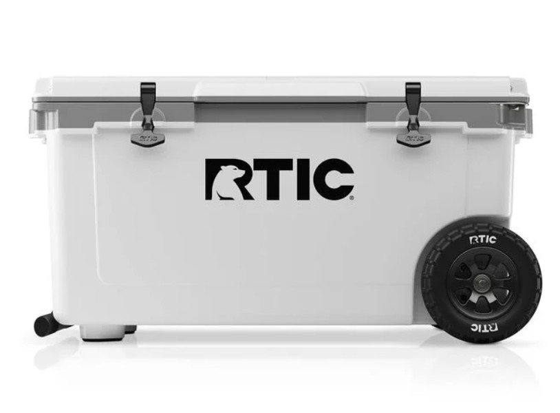 White Hard Ice Chest Rolling