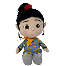 DESPICABLE ME 2 Bedtime Agnes VIDEO Thinkway Light Up Slippers Plush Doll EUC
