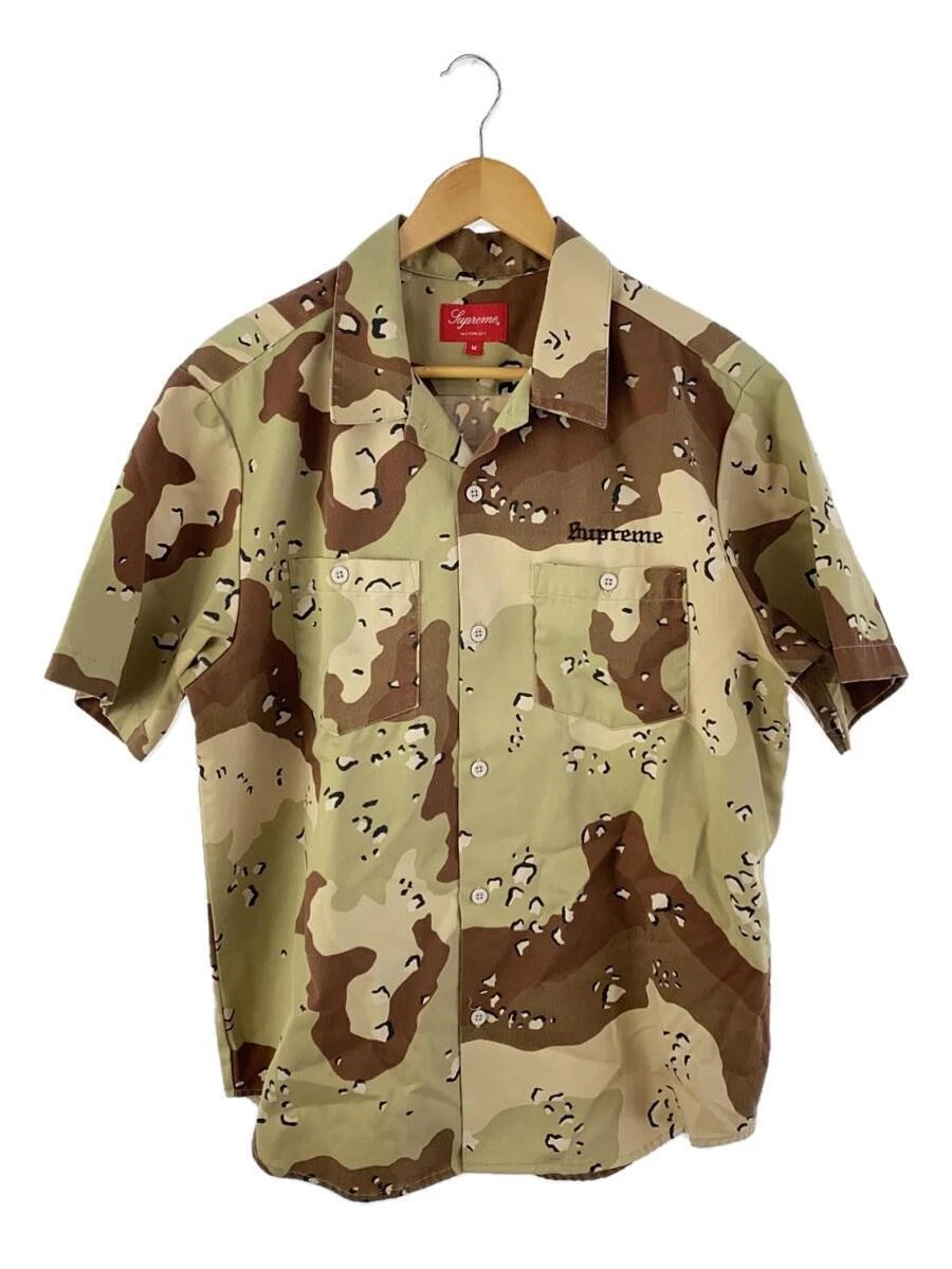 Chemise à manches courtes Supreme/M/Coton/Beg/Camo/