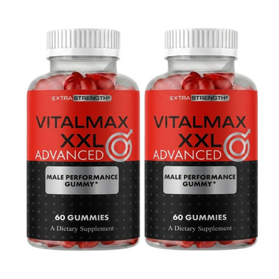 2-Pack Vital Max XXL Gummies - VitalMax XXL Advanced Male Gummies - 120 Gummies