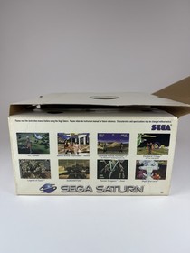 Sega Saturn System Console Complete in Box with Controller Tested W/ Sampler CD