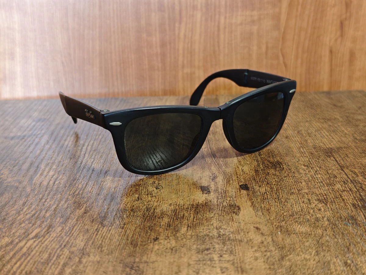 Preços baixos em Ray Ban Wayfarer B L em Óculos de Sol Vintage | eBay