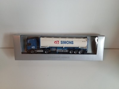 Herpa 401367 Scania R TL GS Simons Container Exclusive Ovp Neuwertig