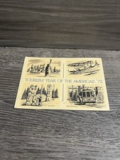 1972 Tourism Year of the Americas Postcard w 1985 US Airmail Cover Letter NY HI