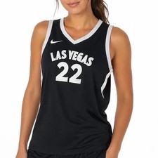 Nike Las Vegas Aces A'ja Wilson 22 Exploration Series Jersey Black -L$100 retail