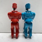 Rock 'Em Sock 'Em Robots Game Mattel Red Rocker Blue Bomber 2014 Complete W/ Box — photo 4