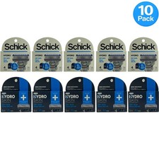 Schick Hydro Dry Skin 4 & 5 Blade Refills 10 ...