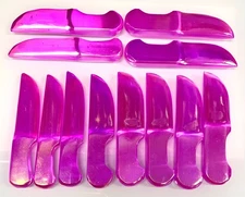 Wholesale  12 Pcs Pink Aura Selenite Aka Satin Spar Knife Crystal Healing ~13cm