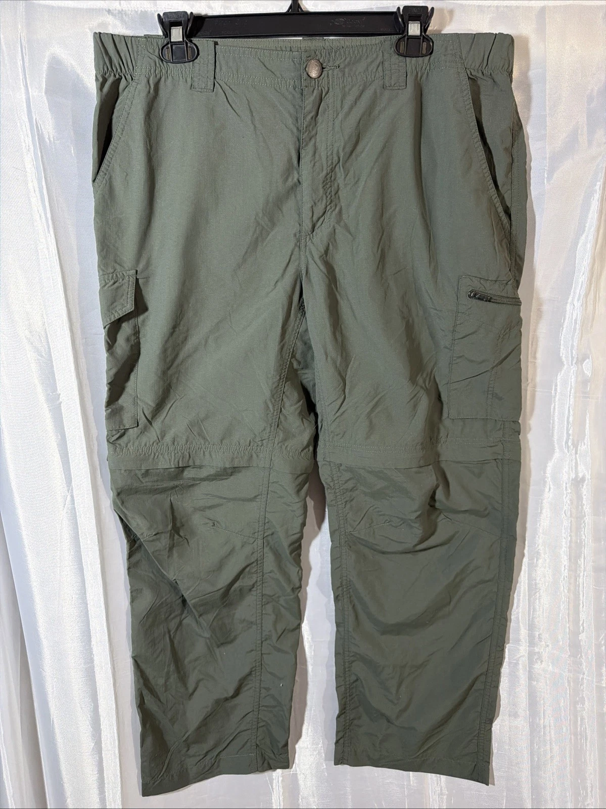 Columbia Omni-Shade Convertible Olive Green Pants Mens 38Wx30L Nylon Hiking Trek
Opens in a new wind
