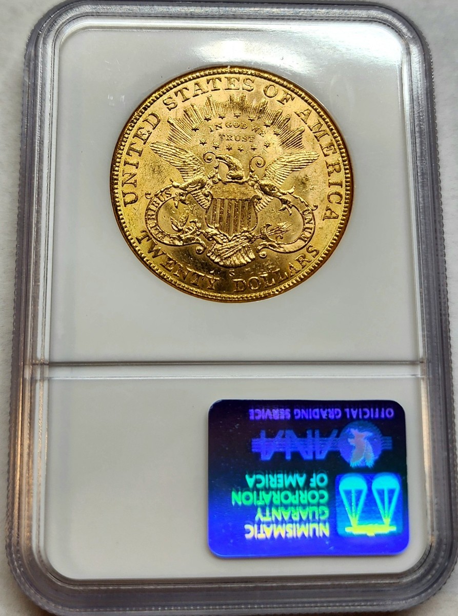 Choice 1903-S $20 Gold Liberty Head Double Eagle NGC MS 61 OH