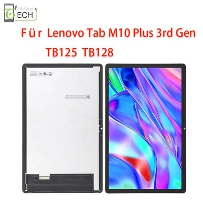Für Lenovo Tab M10 Plus 3rd Gen TB125 TB128 LCD Display Touchscreen Bildschirm