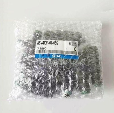 10PC New SMC ASV410F-01-08S Exhaust Throttle Valve *tn