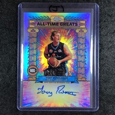 2024-25 Topps Chrome NBL TONY RONALDSON All-Time Greats Auto Refractor #TR (J)