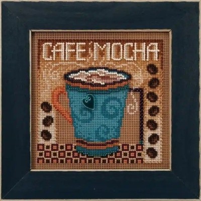 MILL HILL Buttons Beads Kit Counted Cross Stitch CAFE MOCHA MH14-2026