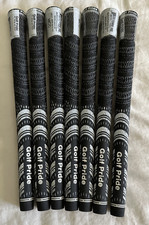 LAST ONE New Golf Pride MCC Standard Black Color - Lot of 7 Golf Grips