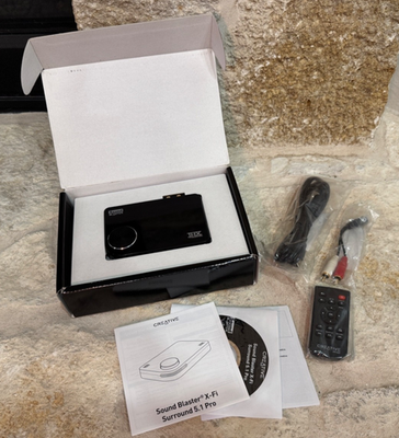 #ad Creative Sound Blaster X Fi Surround 5.1 Pro SB1095 $74.77