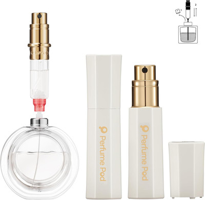 Perfume Pod Refillable Perfume Atomizer, Bottom Filling Fragrances Perfume Bottl