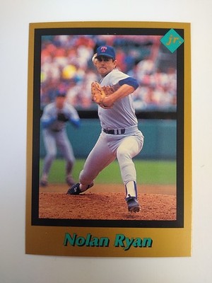 1991 Tuff Stuff Jr. Magazine Nolan Ryan #1 Hand Cut Card QTY