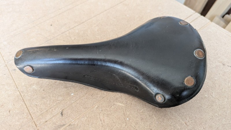 Brooks Professional Vintage Leather Saddle NOS 1973