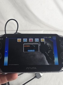 Sony PlayStation PS Vita PCH-1001 Handheld Console  Game, Memory Card, & Charger