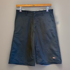 Dickies Men's 13" Loose Fit Multi-Pocket Work Shorts - Black, Size 32