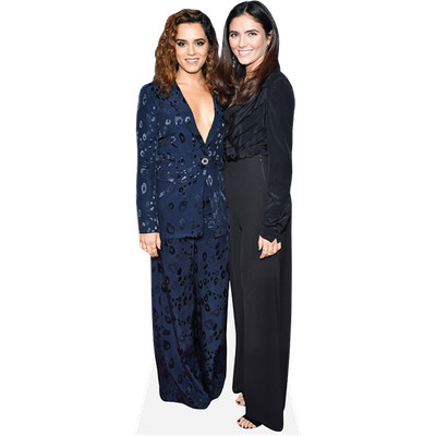 Sepideh Moafi und Arienne Mandi (Duo) Mini Celebrity Cutout
