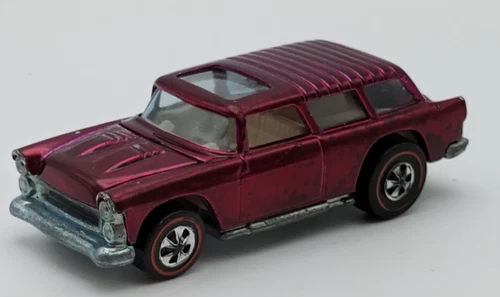 1969 Hot Wheels Redline Classic Nomad Magenta Dark Purple USA Base