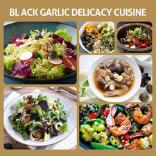 Black Garlic Whole  Peeled 90-Day Fermented No Added Preservatives Ready to ...