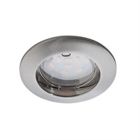 Paulmann Led Einbaustrahler Eisen GebüRstet IP44 7W Modul Warmweiß 2700K Dimmbar