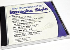Karaoke Style: Songs of Encouragement, Vol. 2 by Various CD  G, Daywind 