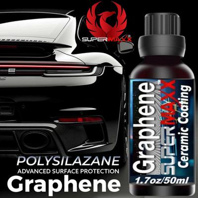 POLYSILAZANE GRAPHENE HYBRID CERAMIC CAR COATING 10 YEAR PROTECTION- 1.7 oz/50ml