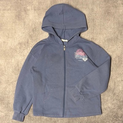 Y2k Roxy Girls Graphic Hoodie 