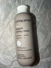 Living Proof Smooth Styling Cream 8oz and Instant De-Frizzer 6.2oz