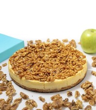 Sugar-Free Caramel Apple Cheesecake 9” 2.8 lb – Keto & Diabetic Friendly Dessert