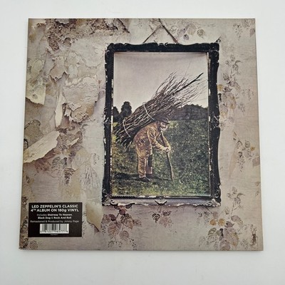 Led Zeppelin IV 180g Vinyl LP Atlantic 2014 Remaster Stairway to