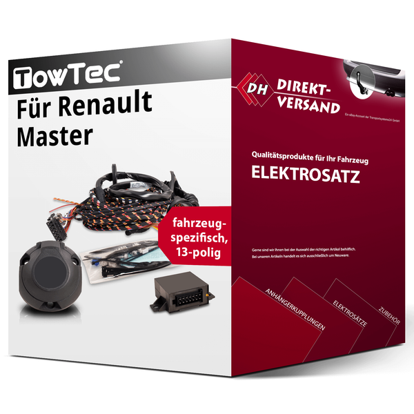 für Renault Master III Elektrosatz 13Polig Spezifisch Top Esatz Inkl. EBA Neu-image