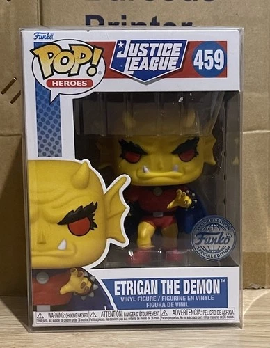 Funko Pop! Vinyl: DC Universe - Etrigan the Demon #459 SE + Protector