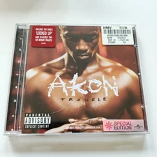 AKON Trouble CD album Special Edition 2003 Locked up Rap R&B Soul music